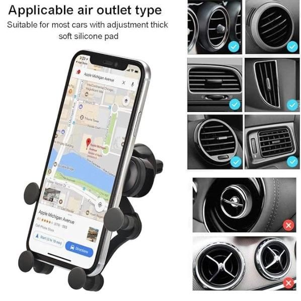 Gravity Car Phone Holders