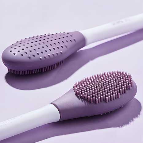 Double-headed Silicone Mask Brush Face Cleansing and Applying Mud Mask (Pack of 2)