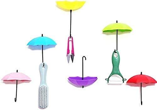 Plastic Umbrella Key Holder Hanger Hooks