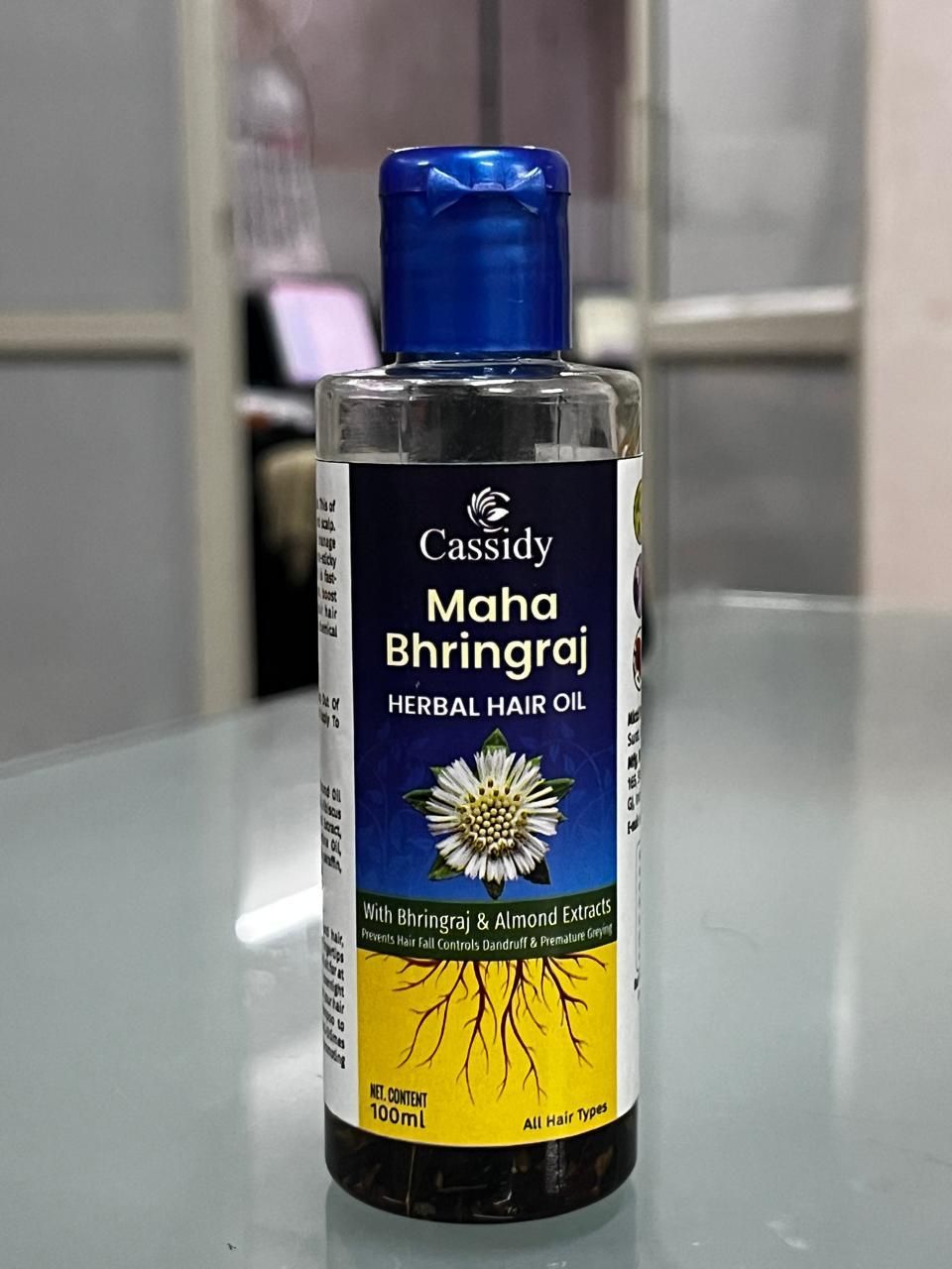 CASSIDY Maha Bhringraj Herbal Hair Oil 100ml (Pack of 2)