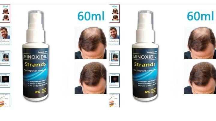 Minoxidil Topical Solution for Men 60ml (Pack of 2)