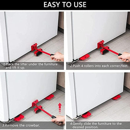 Heavy Furniture Lifter Tools with Sliders for Easy and Safe Shifting