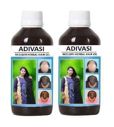 Adivasi Neelgiri Herbal Hair Oil 125ML (Pack of 2)