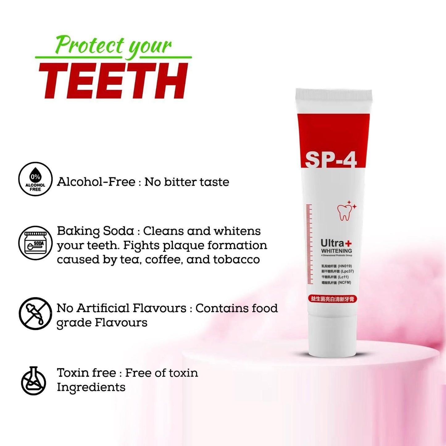 Whitening Toothpaste 200grams