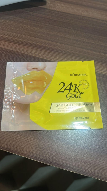 24K Gold Moisturizing Hyaluronic Acid Lip Mask