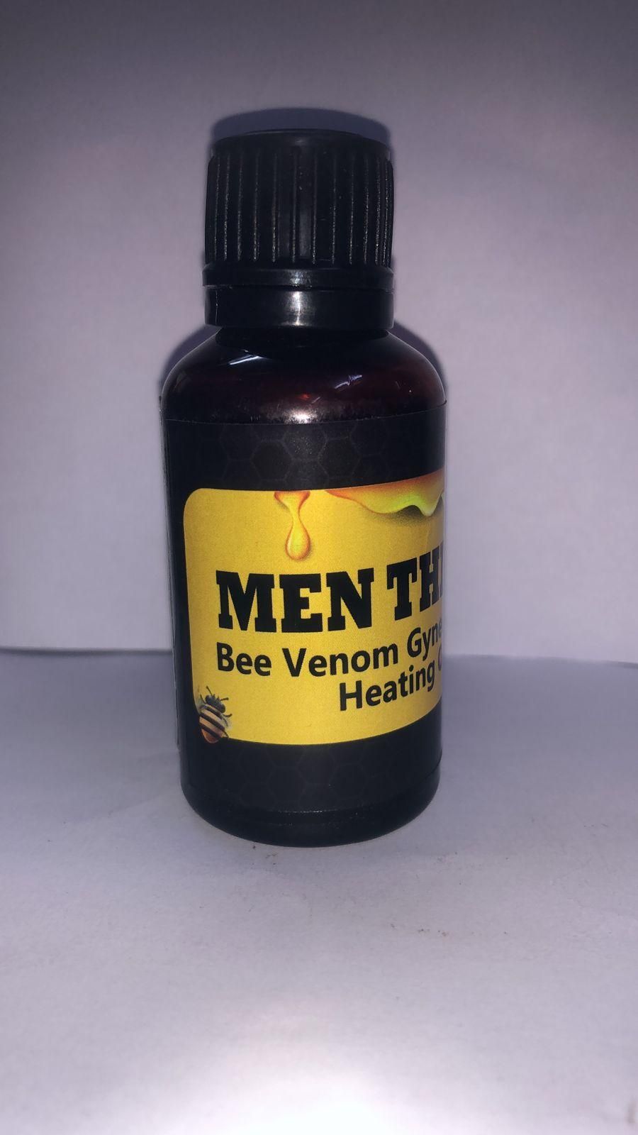 Bee venom Gynecomastia Heating Oil 15 ml (Pack of 2)