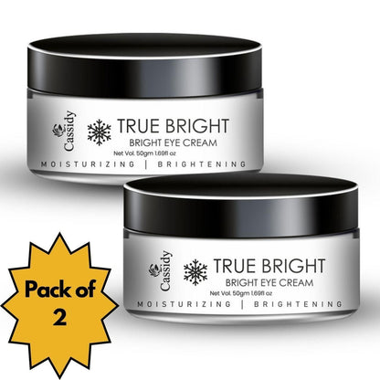 CASSIDY True Bright Eye Cream 50gm Pack of 2