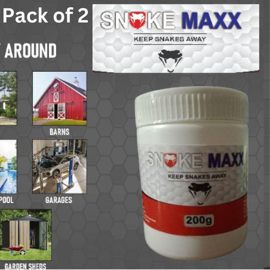 Snake Maxx Non-Toxic Biodegradable Pet-Friendly Snake Repellent Powder 200g  (Pack of 2)