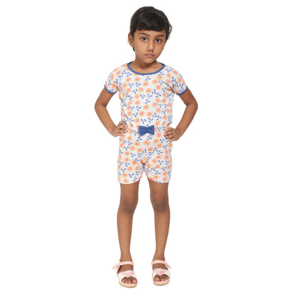 Kids Printed Jumpsuit