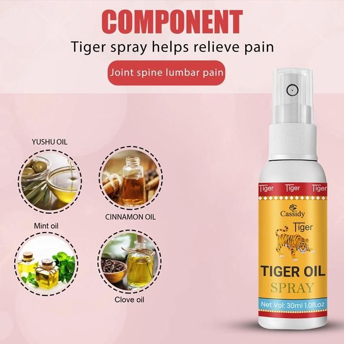 CASSIDY Tiger Oil Spray 30ml (Pack of 1)