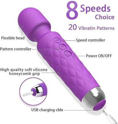 Rechargeable Body Wand Full Body Massager