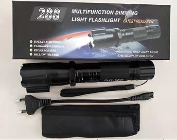 3 in 1 Rechargeable Self Defence Safety Taser Baton Shock