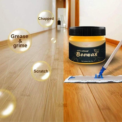 Traditional Beeswax Polish for Wood (1 PCS)