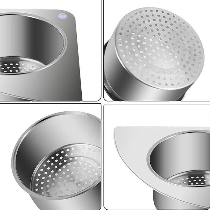 Stainless Steel Swan Drain Basket Sink Strainer