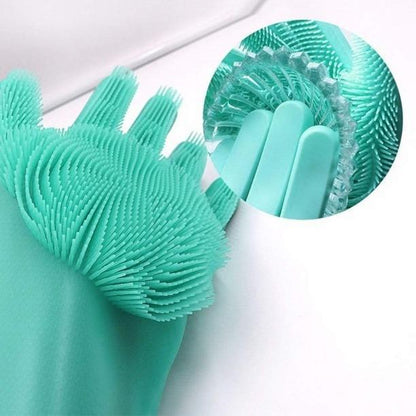 Cleaning Gloves - Magic Silicon Cleaning Gloves