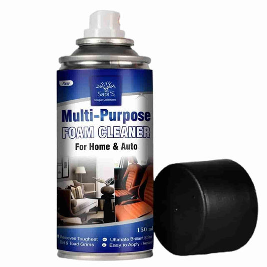 Multi-Purpose Car Interior Foaming Foam Cleaner for Home and Auto Seats,  Dashboard Leather Vinyl Rubber,Doors, PU/Leather 150ML