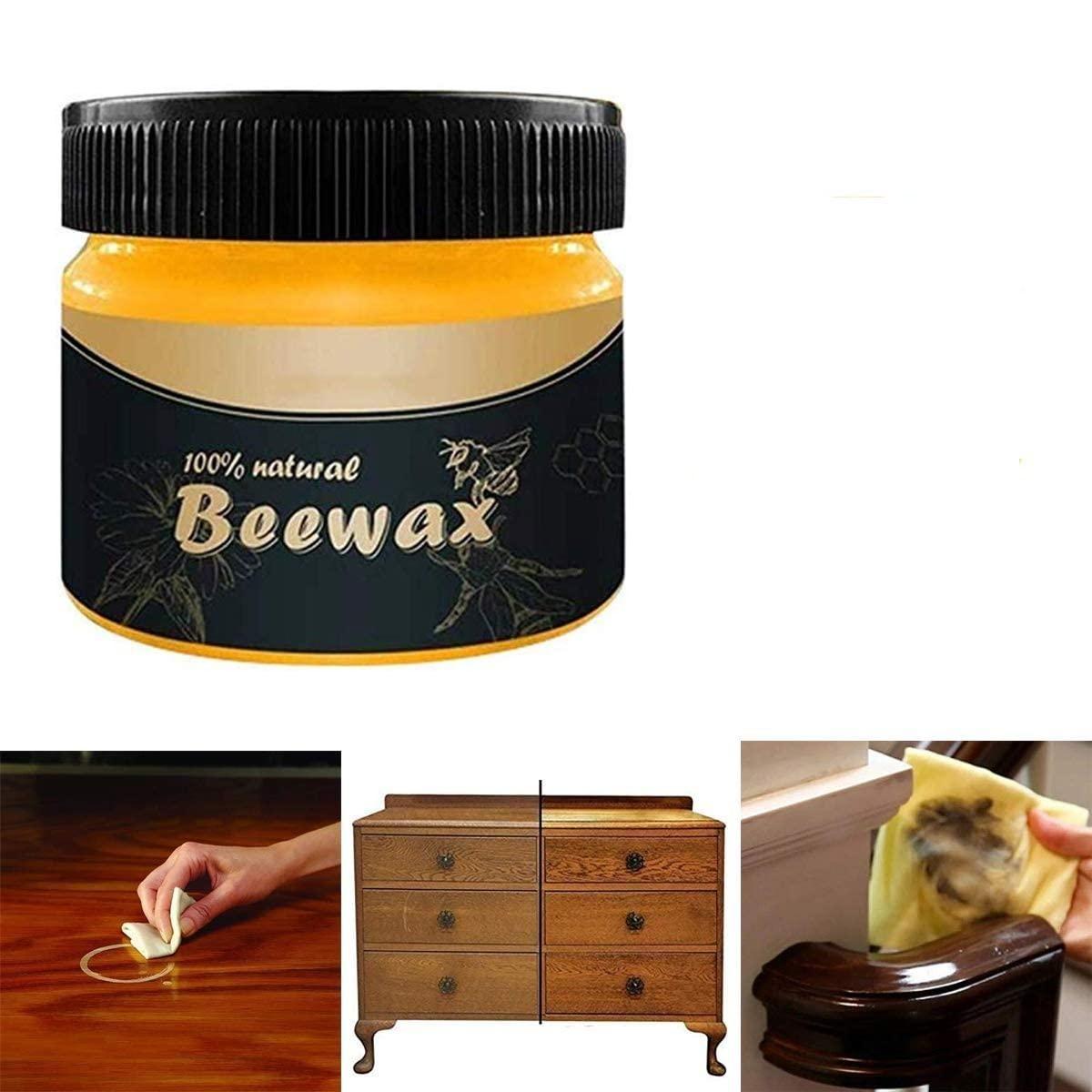 Traditional Beeswax Polish for Wood (1 PCS)