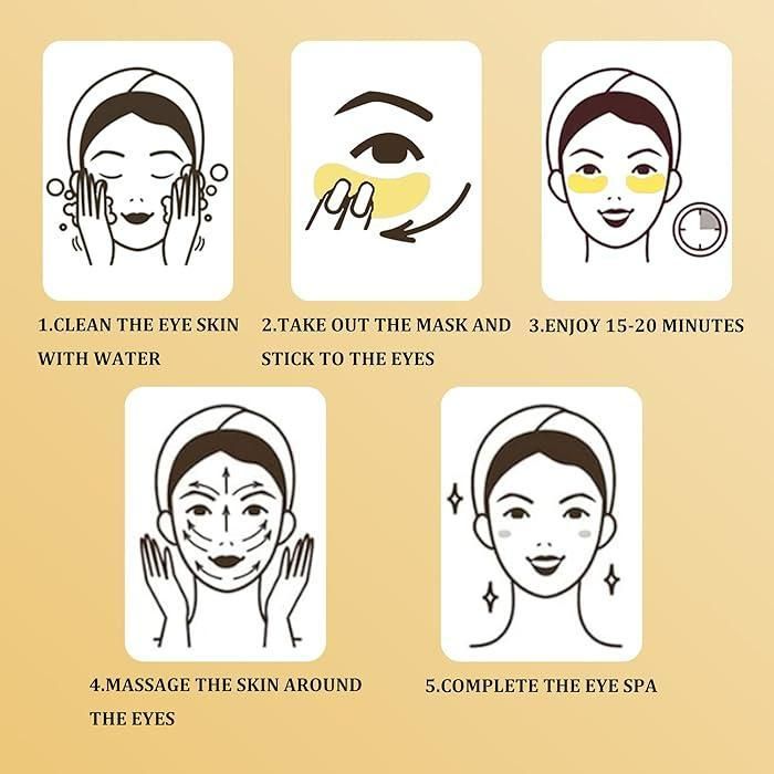 Gold Collagen Under Eye Mask