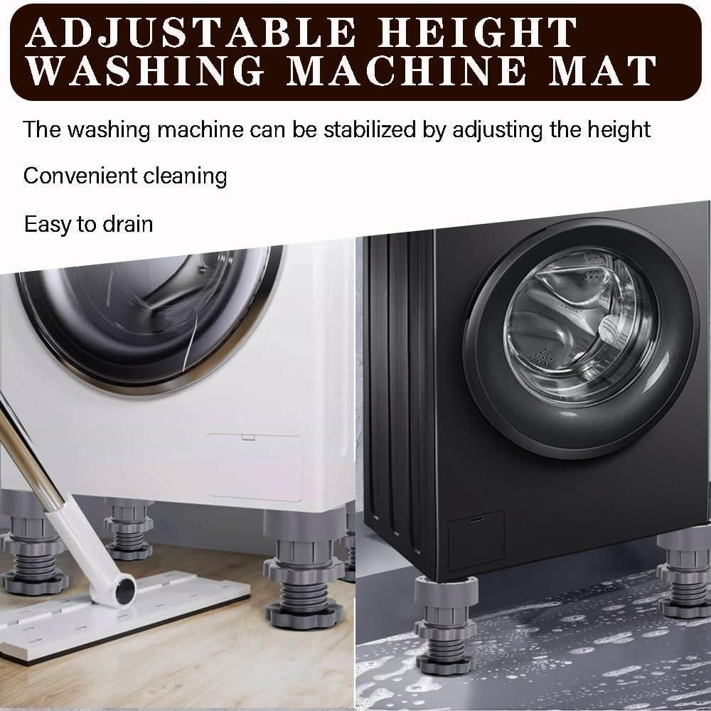 Screw-Thread Washing Machine Base Shock Absorption