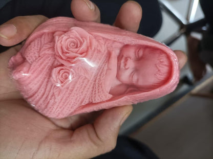 Baby in Shawl Soap