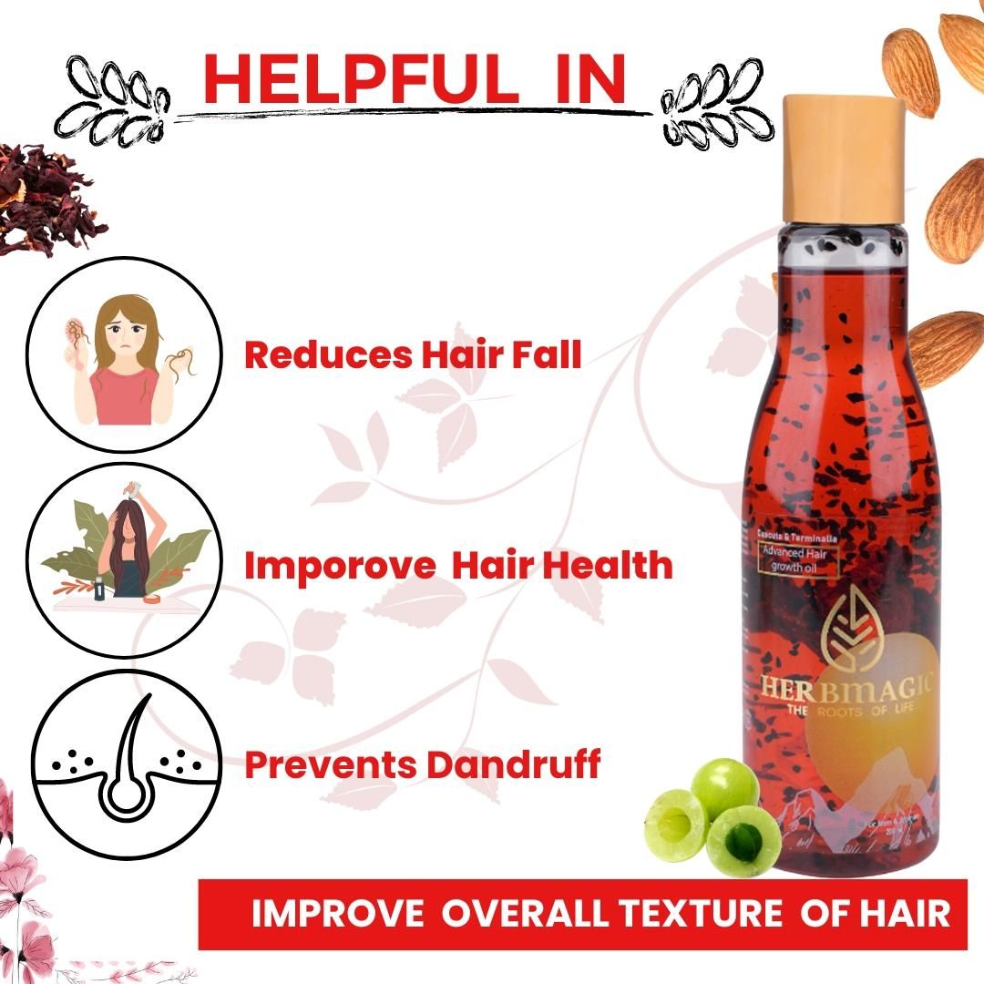 Cuscuta & Terminalia Advanced�Hair�growth�Oil