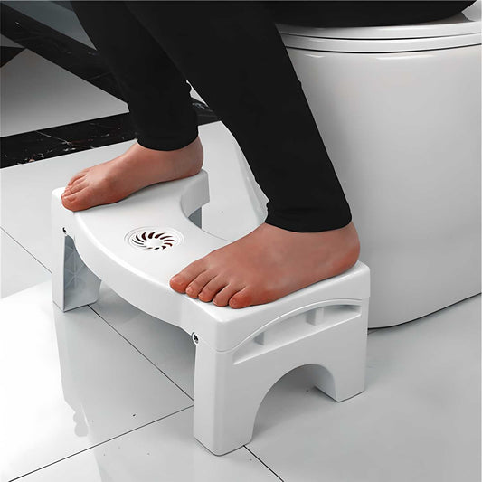 Plastic Foldable Anti-Constipation Potty Training Stool with Air Freshener Slot