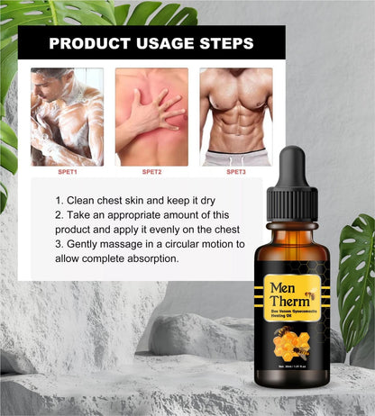 Men Therm Bee Venom Tightening Oil 30ml