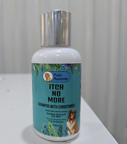 Flea and Tick Itch No More Shampoo with Conditioner for Dog (120ML)