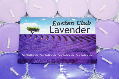 Lavender Tea Light Wax Scented Candle (Pack of 24)