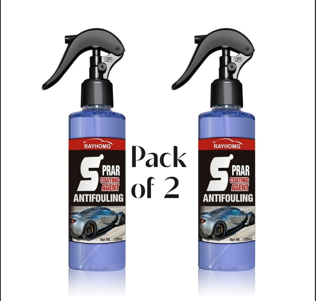 Car Coating Spray Automobile Glass Coating Agent (Pack of 2)