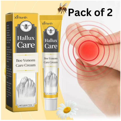 Hallux care Bee Venom Care Cream 50gram (Pack of 2)